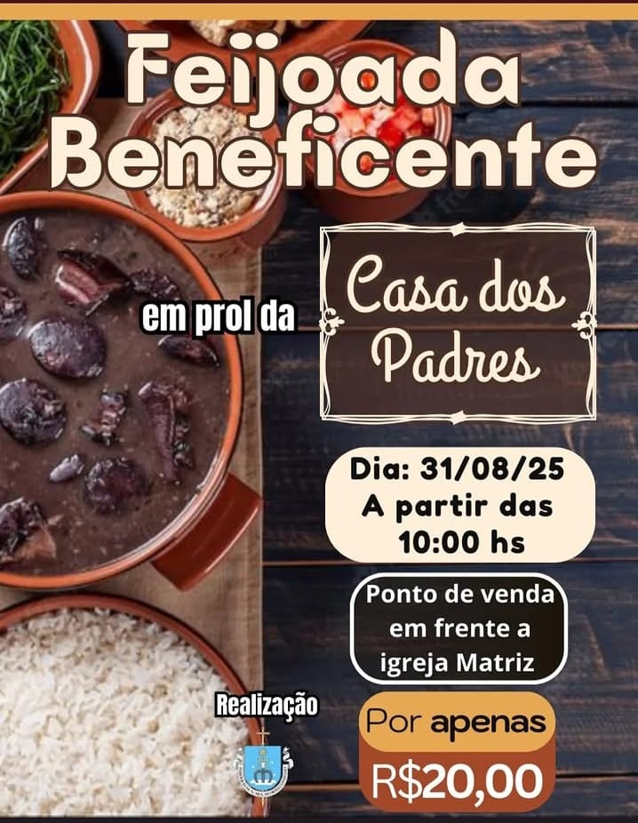 Feijoada beneficente