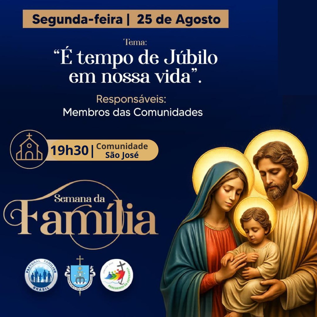 Semana da família na capela de São José esperança PB
